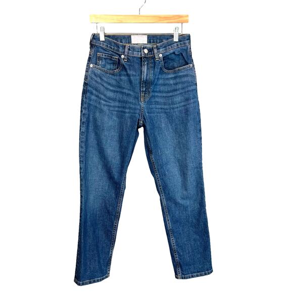 Everlane The Cheeky Crop Jean in Faded Indigo Wash Women's 28 - Picture 5 of 9